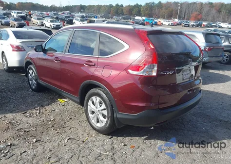 2013 Honda Cr-V Ex-L from USA, damaged, VIN 5J6RM3H74DL049800